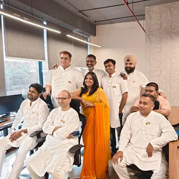 Trexo Global team at a company event
