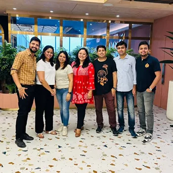 Trexo Global team at a company event