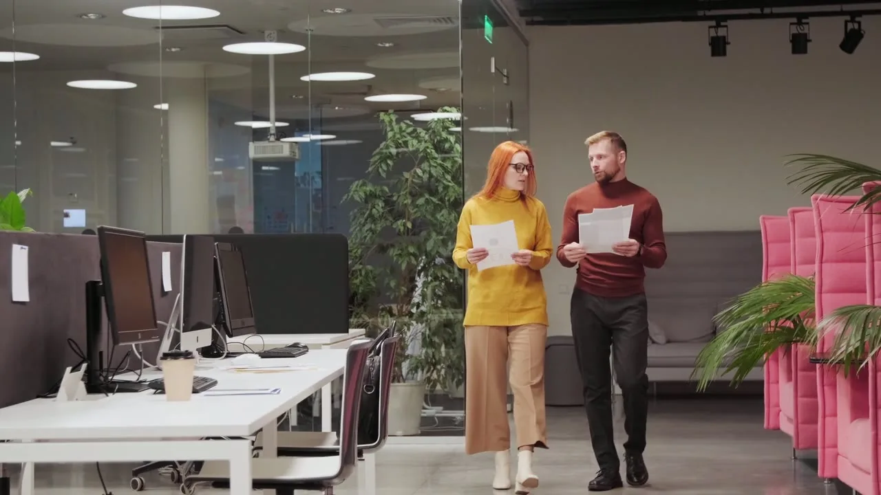 IP professionals reviewing a portfolio